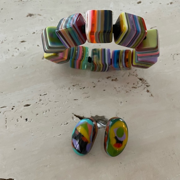 Jackie Brazil jewelry set - Picture 3 of 10